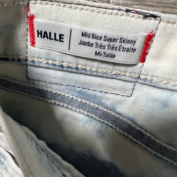 NWT True Religion Halle Mid Rise Super Skinny Jeans- 26 - Picture 15 of 16